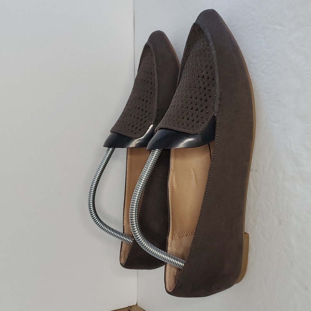 Torrid Lazer cut pointed toe loafers (WW)